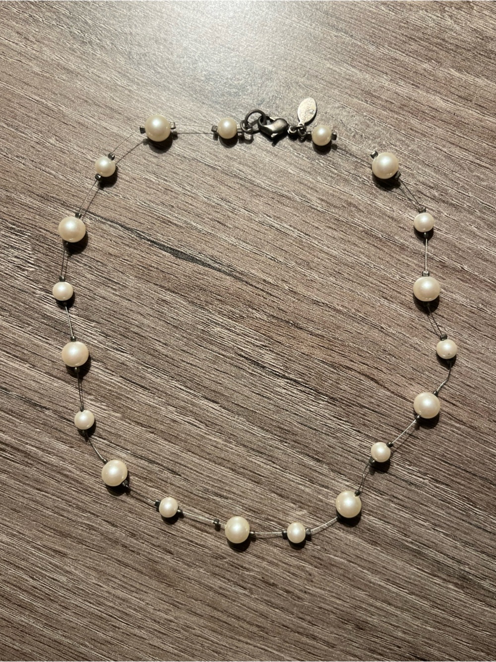 Ivory Pearl Bead Necklace